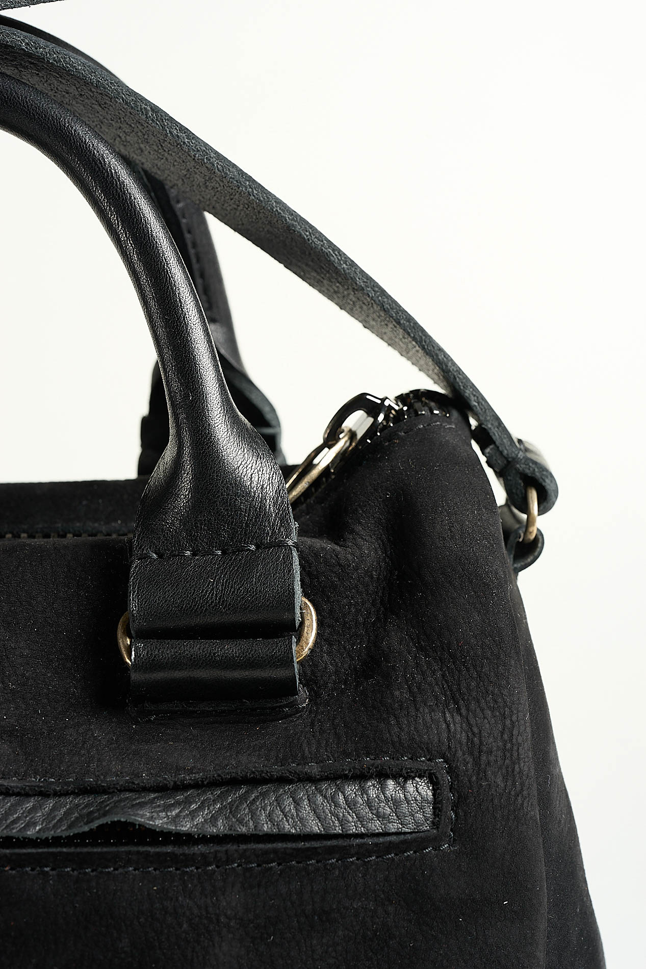 daniele basta leather and silver bags - DETAIL